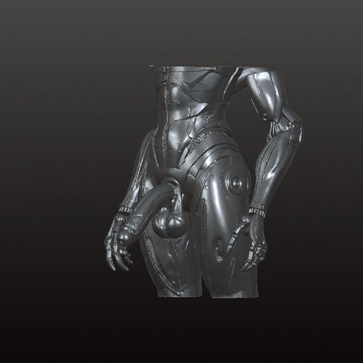 Cockbotics 1000, Male sex robot STL File for 3D printingCults