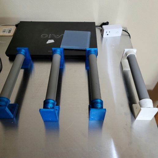 Roller Extension for belt printer 3D model