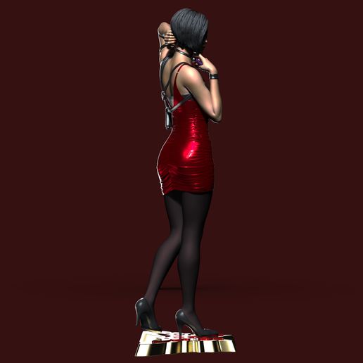 Archivo Stl Ada Wong・objeto Para Impresora 3d Para Descargar・cults 2825