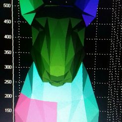 375023456_1051046725895663_7030043563807448147_n.jpg Free STL file BULL TERRIER LOW POLY in 60 centimeters for 20 pieces・3D print model to download