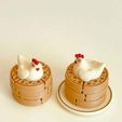 IMG_7774-2.jpg Waffles Clicker Keychain Fidget Toy Bundle