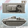5.jpg LVTA-1 Amtrack american amphibious landing craft (13) - USA US Army Western Front Normandy WWII Pacific
