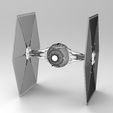 9.jpg Star Wars Tie Fighter with Interior 3D model