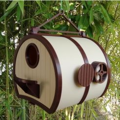 Niche_1.jpg 3D file Birdhouse・3D printing model to download