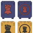 Fists-side-doors-1.png Rogal Fists and Red Fists Chubby Unicorn Door set - Now with more doors