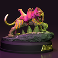 battle-cat-final.416.png Cringer Battle catr from He-Man STL 3d printing collectibles by CG Pyro fanarts
