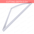 1-7_Of_Pie~9.75in-cookiecutter-only2.png Slice (1∕7) of Pie Cookie Cutter 9.75in / 24.8cm
