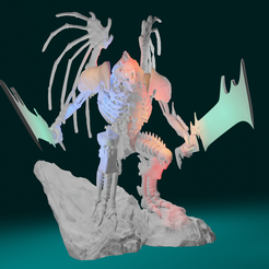 Morghast.png STL file Morghast pose 1・3D printing idea to download, HarlockDev