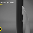 poledancer-detail2.177.png STL file Pole Dancer - Pen Holder・3D printable design to download