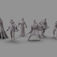 Heroes.33.jpg Star Wars Characters Bundle - Miniature scale for Legion etc.