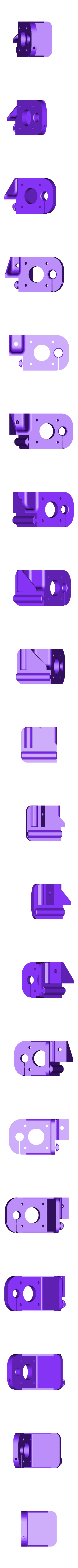 y axis motor holder right.stl DIY 3D Printed Dremel CNC