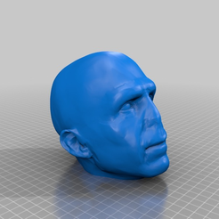 d070ae617411cef01ae8aac761a7d5da.png Free 3D file Smoothed Volemort Head・3D printable model to download