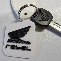 Rebel.jpg Honda Rebel Keychain