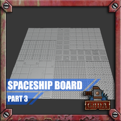SPACESHIP-BOARD-3.png Space Crusade / Star Quest Game Board Part 3