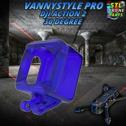 Vannystyle-Pro-DJI-action-2-30-degree.jpg Vannystyle Pro DJI Action 2 30 Degree Mount