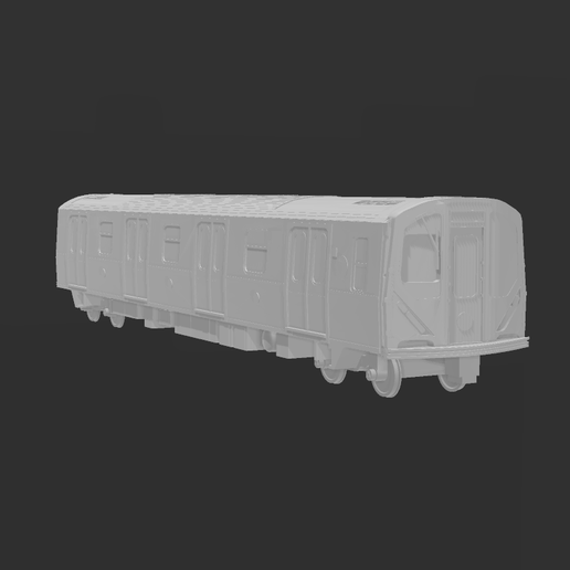 🚆 NYCT MTA R211A NTT Railcar 1:93 Scaled Model 3D Print Ready・ STL File ...