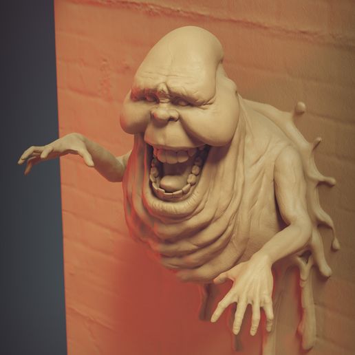 SlimerVer6Details-5.jpg Ghostbusters Slimer 3D Printable Diorama