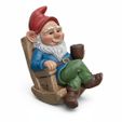 pro-shot-c5080d4e-2800-4f50-a0a0-0d558396e3b0.jpg Gnome Relaxing in a Rocking Chair with Coffee