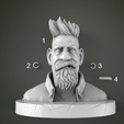 zombie-hunter-11.png zombie hunter bust