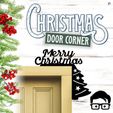 021a.jpg 🎅 Christmas door corners vol. 3 💸 Multipack of 10 models 💸 (santa, decoration, decorative, home, wall decoration, winter) - by AM-MEDIA