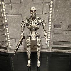 278333053_5069470109810894_2661688232805659804_n.jpg Fichier STL TERMINATOR T-800 CYBERDYNE SYSTEMS MODEL 101, 1/18 CUSTOM ARTICULATED ACTION FIGURE, 3.75"・Plan à imprimer en 3D à télécharger