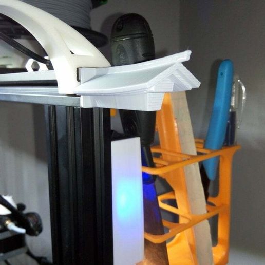 End cap 2020 Ender 3 Torii - 3D model önizlemesi