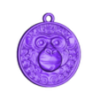 MONKEY PENDANT.stl Monkey Pendant