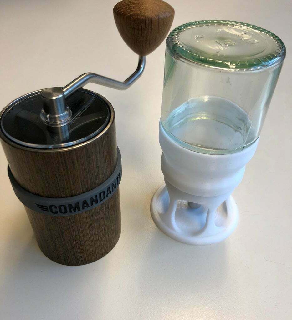 Download free STL file Bialetti one cup coffee grounds filling station