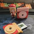 IMG_20260115_004057063.jpg H3L007 Vintage instax (photo pop-up) Keychain – Push-Button Mechanism, No Glue | 3-Color Multicolor 3MF (Bambu Lab + Creality) | Commercial License for Prints