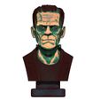 08.jpg STL file frankenstein monster bust・3D printable model to download, El_Chinchimoye