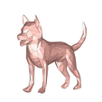 model-2.png Dog Low Poly no.2