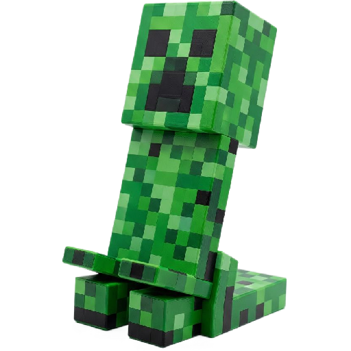 minecraft creeper mobile phone holder