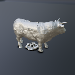 bull.png STL file Iron Bull - Torture Device・3D printing idea to download