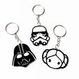 Star-Wars-Set.jpg STAR WARS KeyChain Keychains