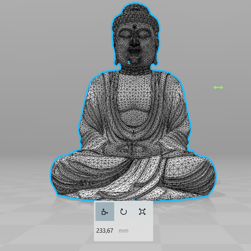 01.png Download STL file Buddha • 3D printing template, luis_torres012