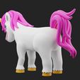 03.jpg Unicorn 3D Model