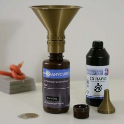 resin_funnel_filter.jpg Anycubic Photon and universal uv resin funnel with filter