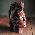 1.jpg Archivo STL gratis Casco Capitán Maravilla Mohawk・Objeto de impresión 3D para descargar