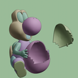 A6.png YOSHI POPCORN BUCKET - Cut in parts - SUPER MARIO GALAXY