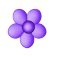 Flower.stl Pikmin Onion Rocket, 13mm