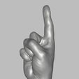 Zeigefinger02.jpg Hand bust index finger