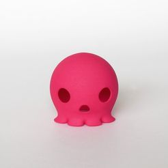 Octoskull_toy_01.jpg STL file Skull toy・3D printer model to download