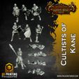 Cultists-of-Kane-D.jpg The Iron Fists - Cultists of Kane - Set of 11 (32mm scale, Pre-supported miniature)