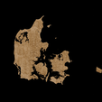 2.png Topographic Map of Denmark – 3D Terrain