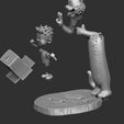 ee.jpg Calvin and Hobbes for 3d print stl