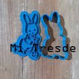 conejo-en-monopatin-foto.jpg STL file rabbit with cutting skateboard・3D printable model to download
