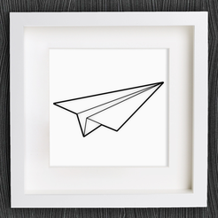 Capture d’écran 2017-11-06 à 11.18.28.png Free STL file Customizable Origami Paperplane・3D printable model to download
