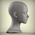 2.33.jpg 28 3D HEAD FACE FEMALE CHARACTER FEMALE TEENAGER PORTRAIT DOLL BJD LOW-POLY 3D MODEL