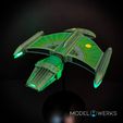 RomulanScienceShip2.jpg 1/1400 Scale Romulan Science Vessel