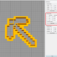 1.png Forms for cookies and gingerbread Pickaxe Minecraft